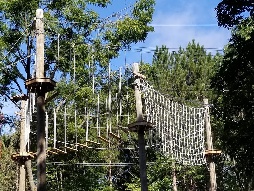 High Ropes Course Our Lady of the Fields